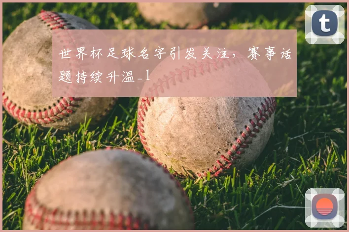 世界杯足球名字引发关注,赛事话题持续升温_1