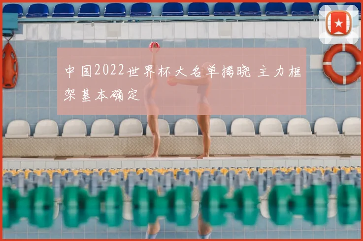 中国2022世界杯大名单揭晓 主力框架基本确定